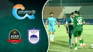 خلاصه بازی چادرملو - شمس آذر