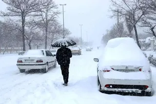 باران و برف در نیمه غربی کشور