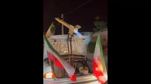 حمل موشک دست‌ساز در صندوق عقب خودرو!
