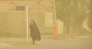 هوای اهواز «قرمز» شد