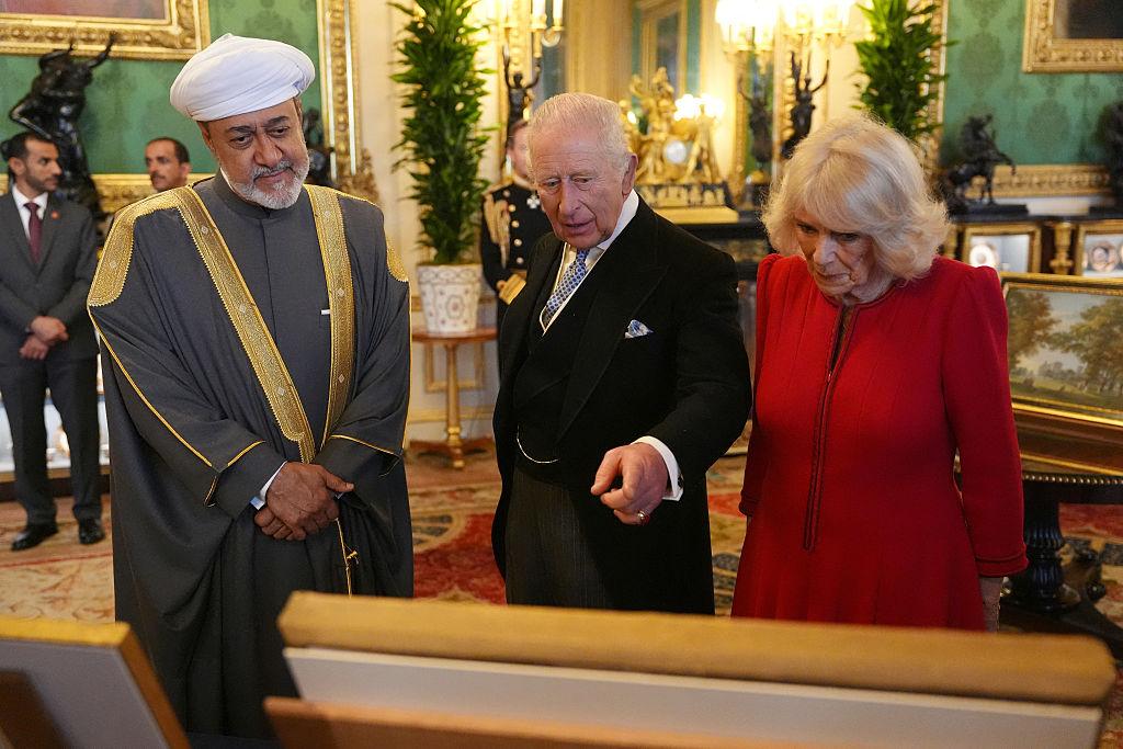 ضیافت شام پادشاه بریتانیا برای سلطان عمان (+عکس) / اشاره چارلز به حدیث پیامبر اسلام درباره عمان