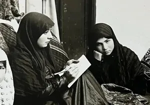 یک «محفل زنانه» در دوران ناصرالدین شاه (عکس)