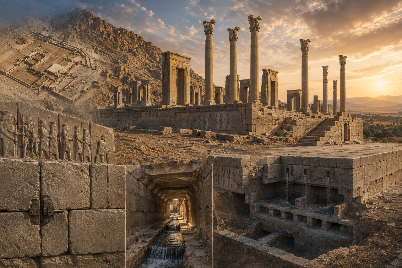 رازهای مهندسی یک بنای ۲۵۰۰ ساله