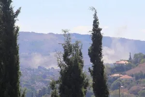 احداث سکوی فرود بالگرد در جنوب لبنان توسط نظامیان صهیونیست