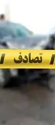آتش سوزی پراید وانت در تصادف / 11 نفر کشته شدند