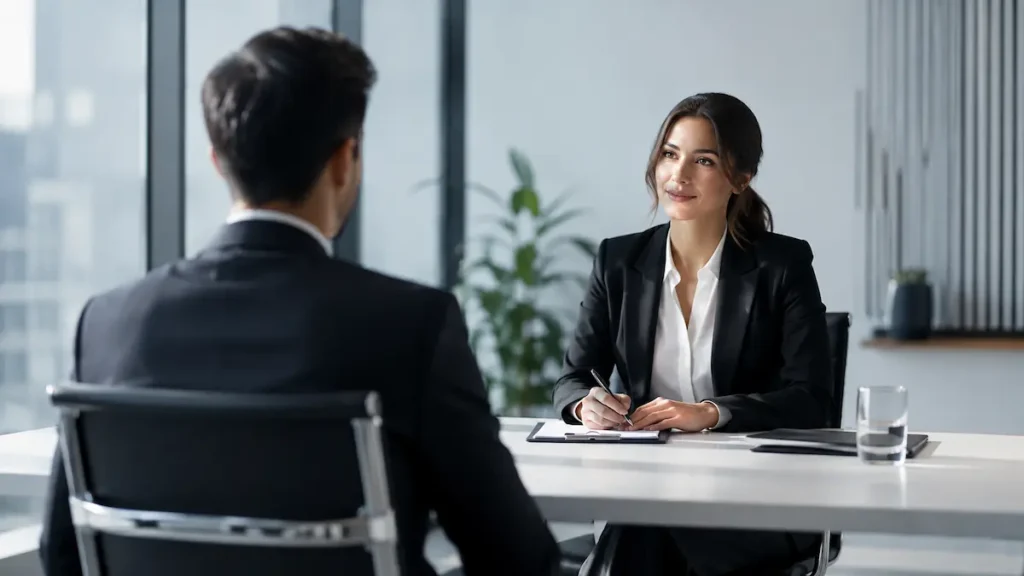 گفتگوی سالم بین دو نفر با لحن آرام و محترمانه