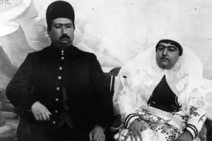 دختر محمدعلی‌شاه در تبعید (عکس)